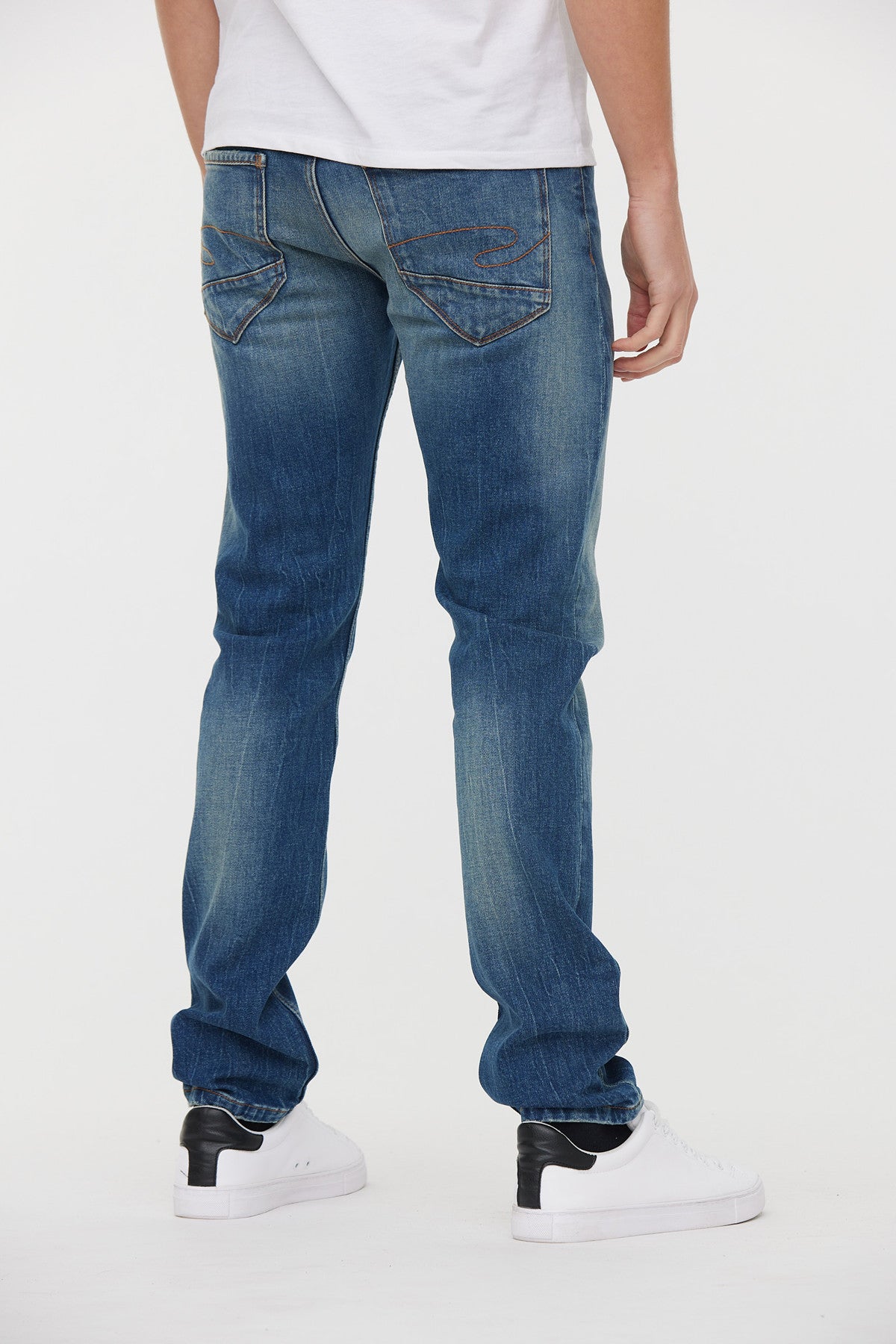 Jean LC122 Medium Blue Brushed L34