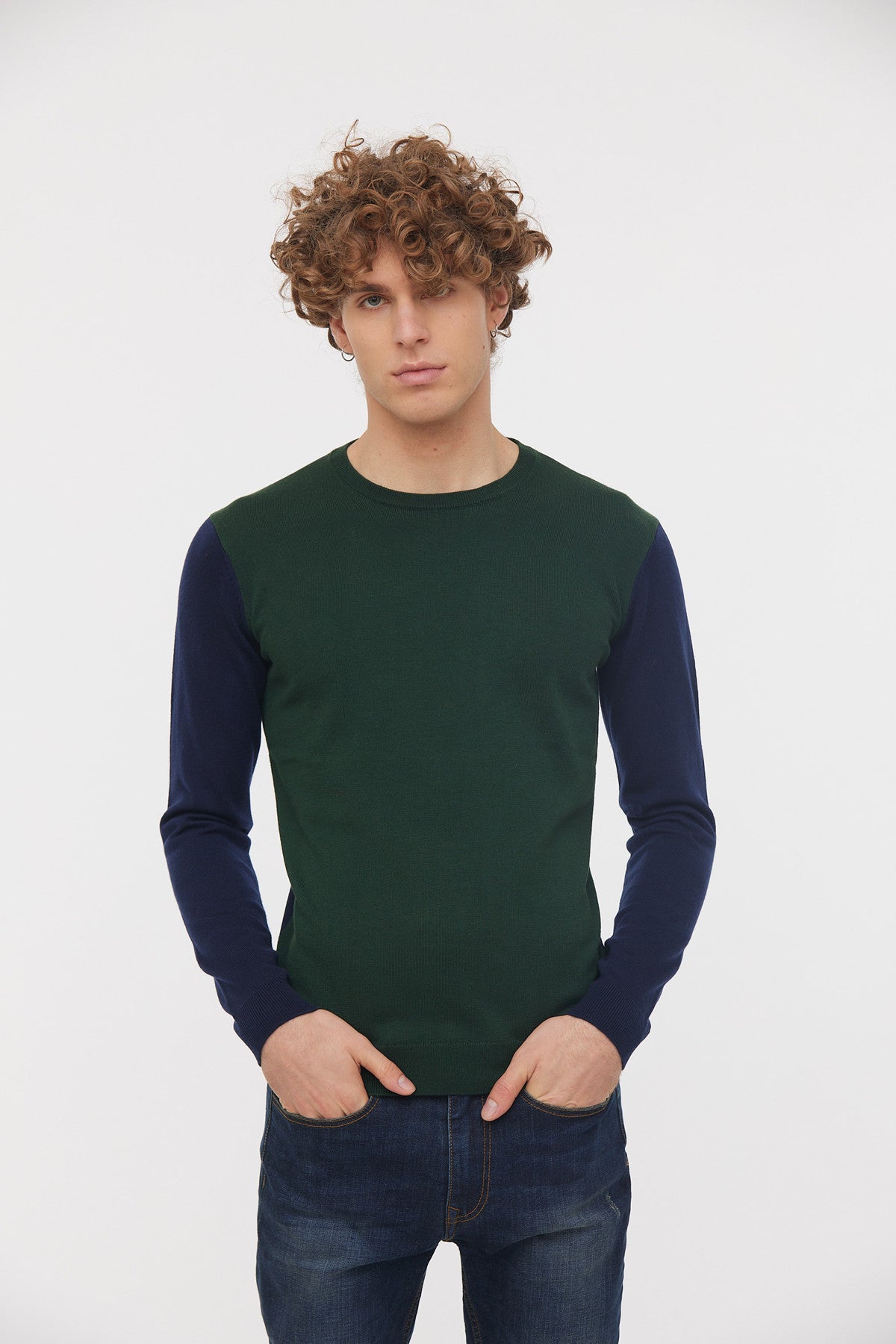 Pull CARAIS Vert Profond