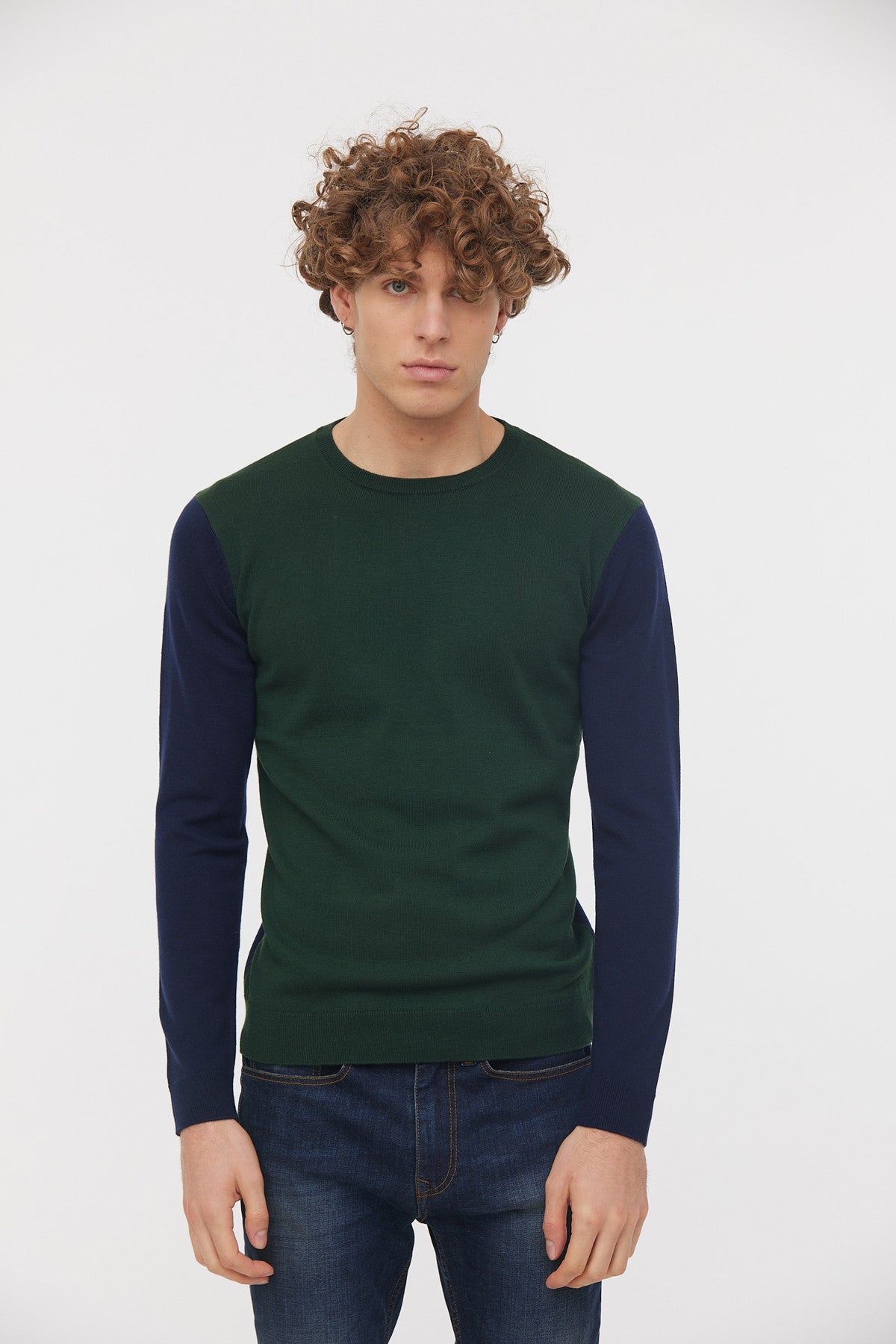 Pull CARAIS Vert Profond