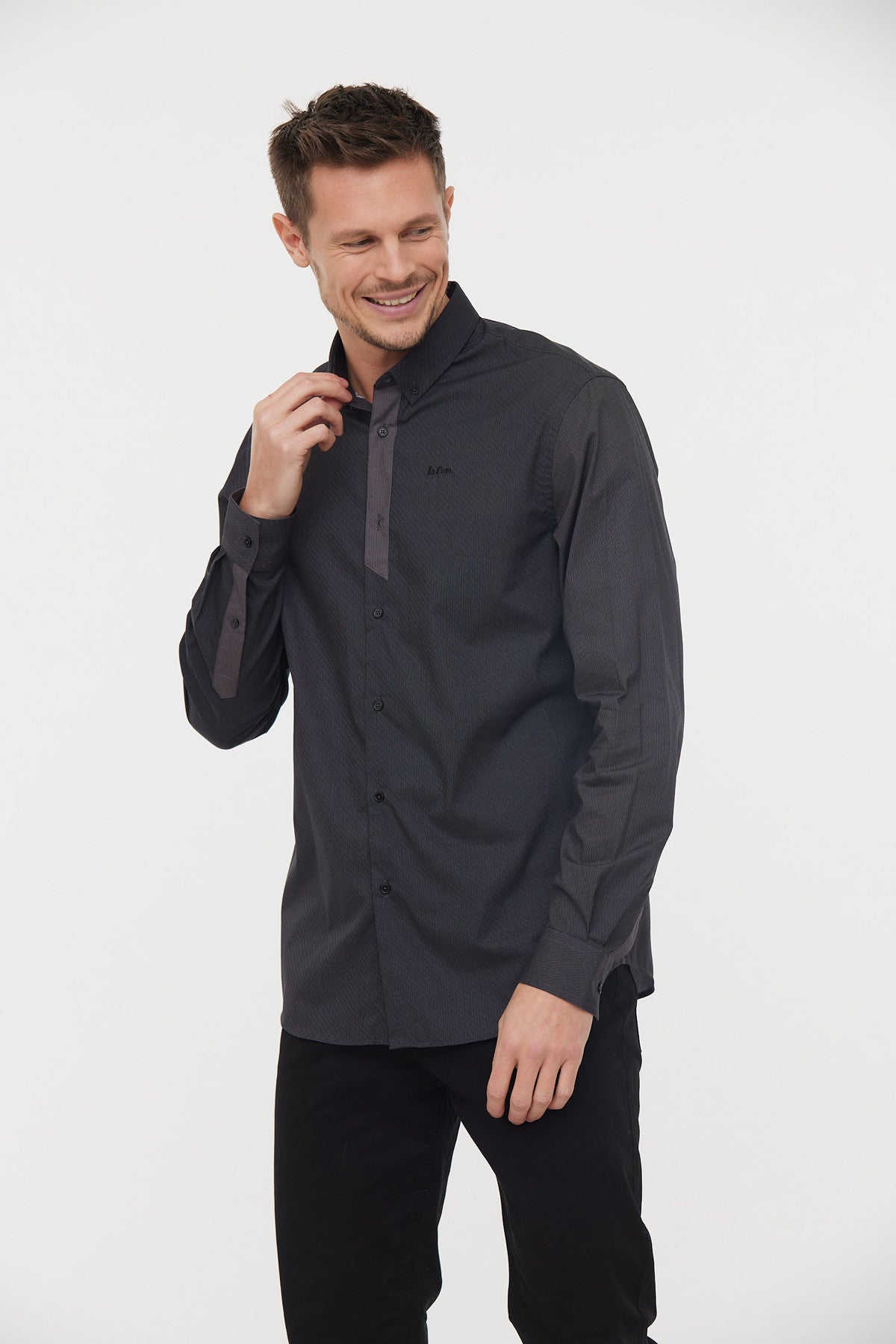 Chemise DINOZO Anthracite