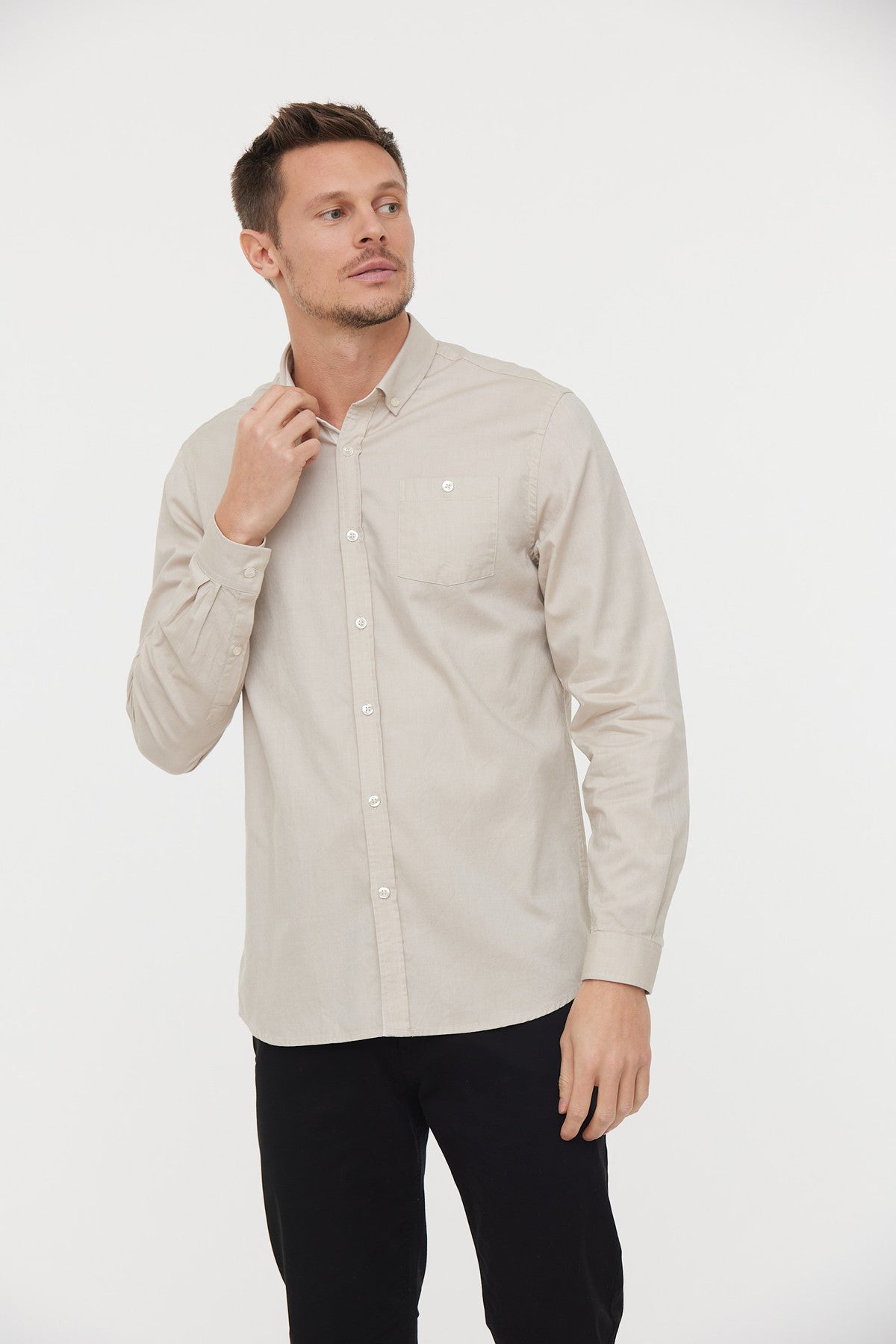 Chemise DOLARO Argile Beige