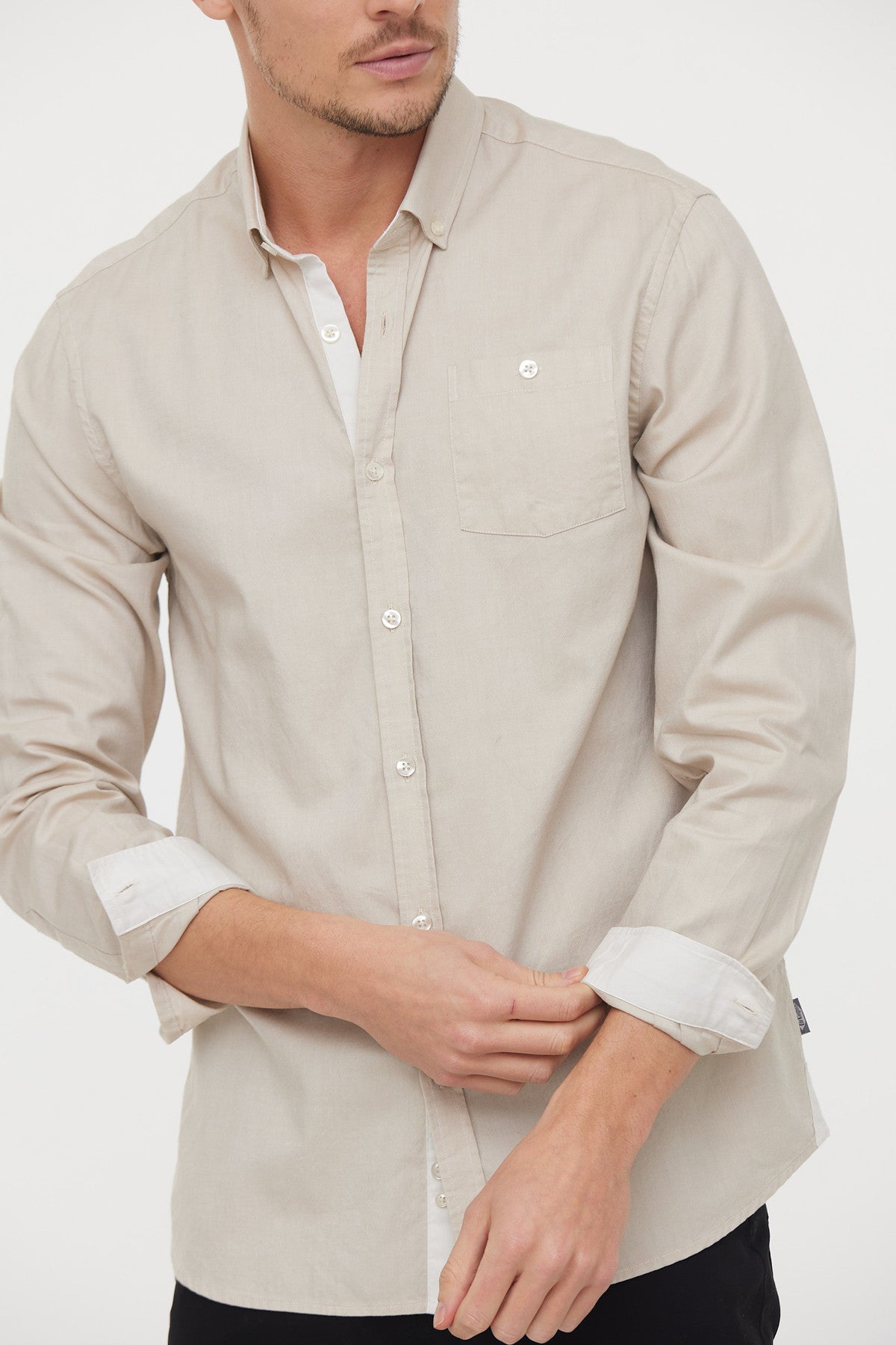 Chemise DOLARO Argile Beige