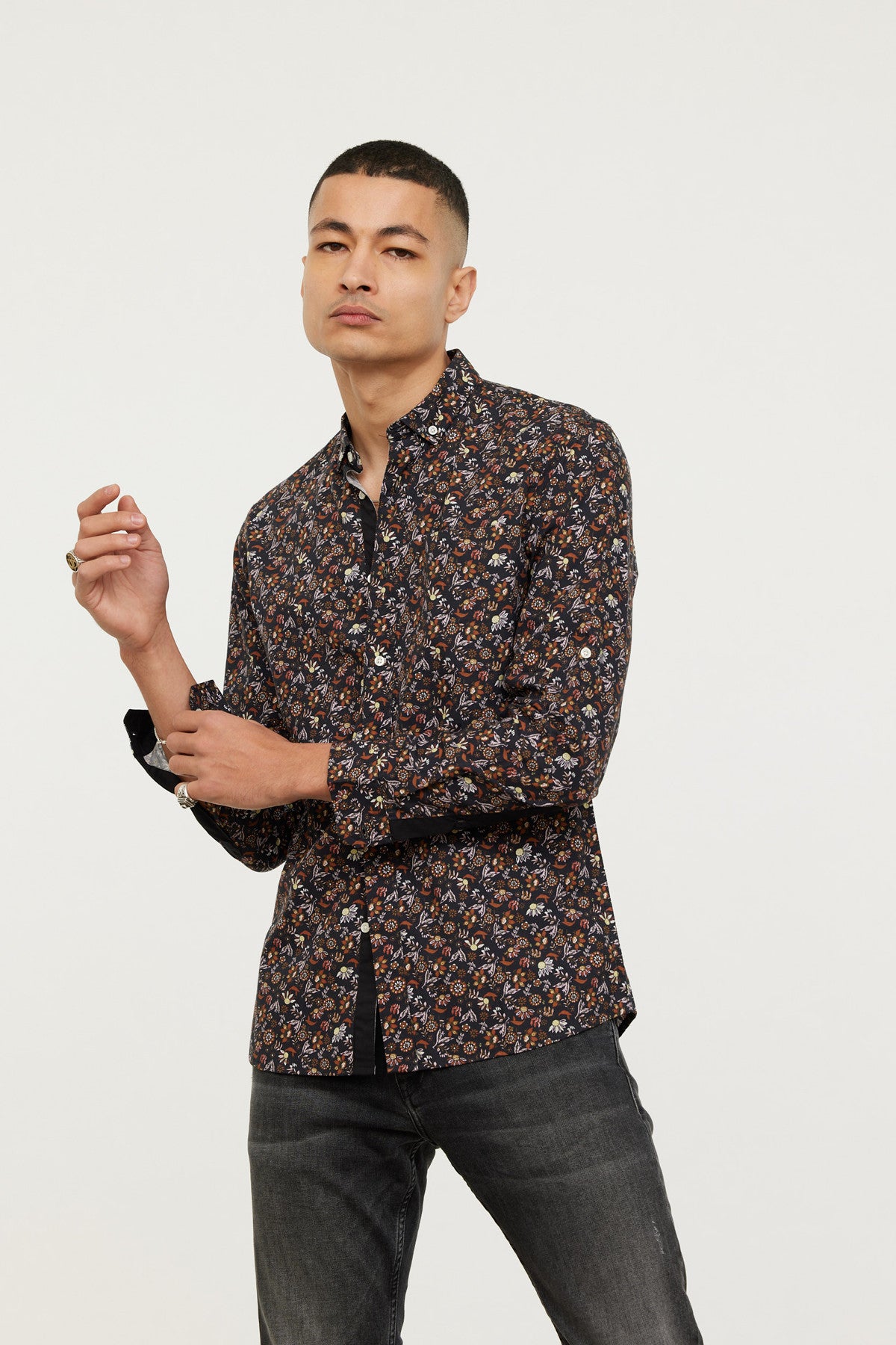 Chemise DONUTS Noir