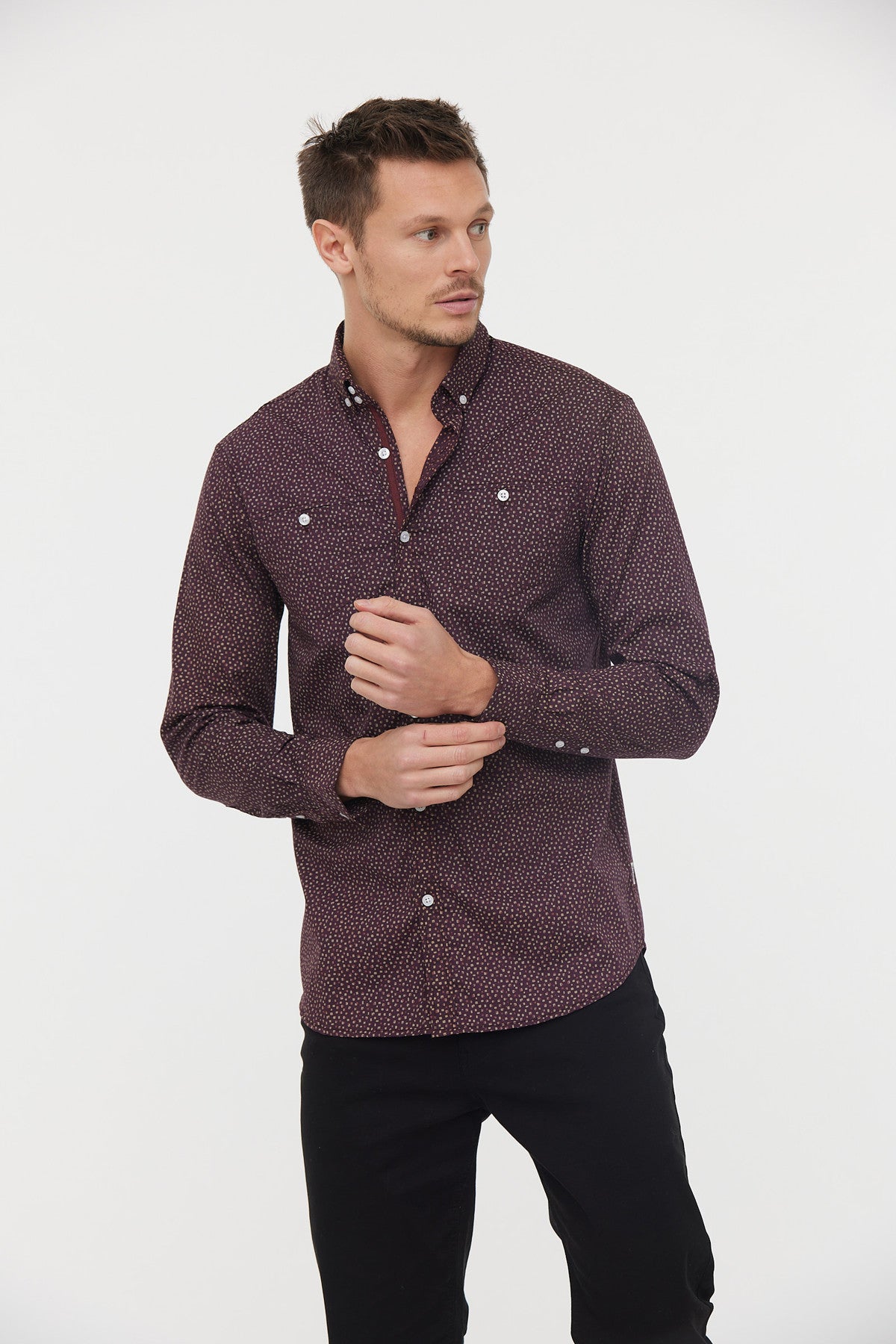 Chemise DOKIN Aubergine