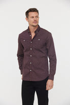 Chemise DOKIN Aubergine