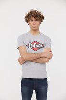 T-Shirt AZZIK Gris Chine