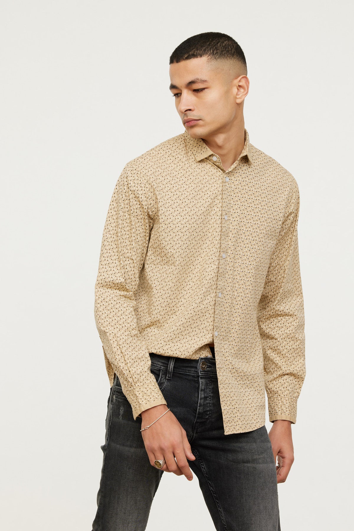 Chemise DUOMO Argile Beige