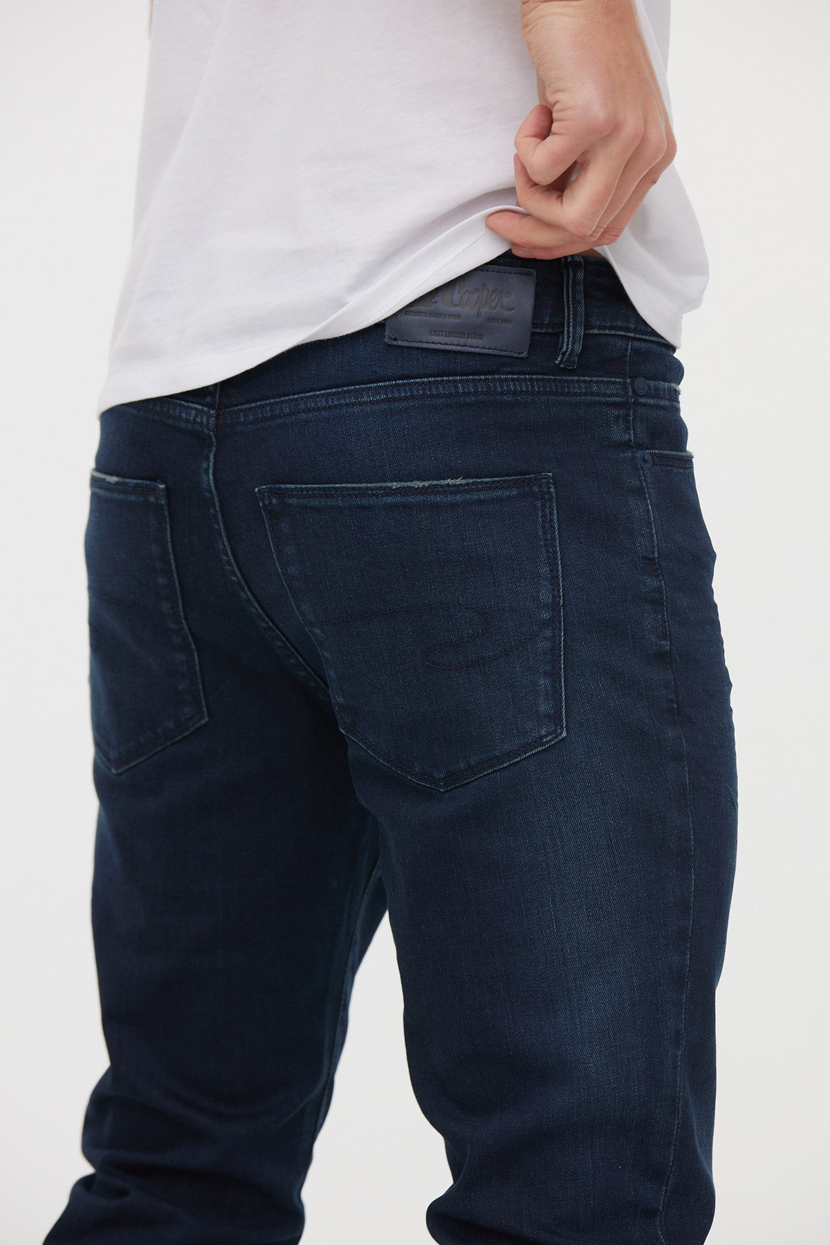 Jean LC040 Deep Dark Blue Brushed L32