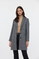 Manteau FIDA Noir / Blanc