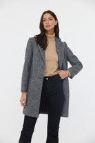 Manteau FIDA Noir / Blanc