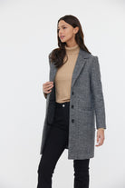 Manteau FIDA Noir / Blanc
