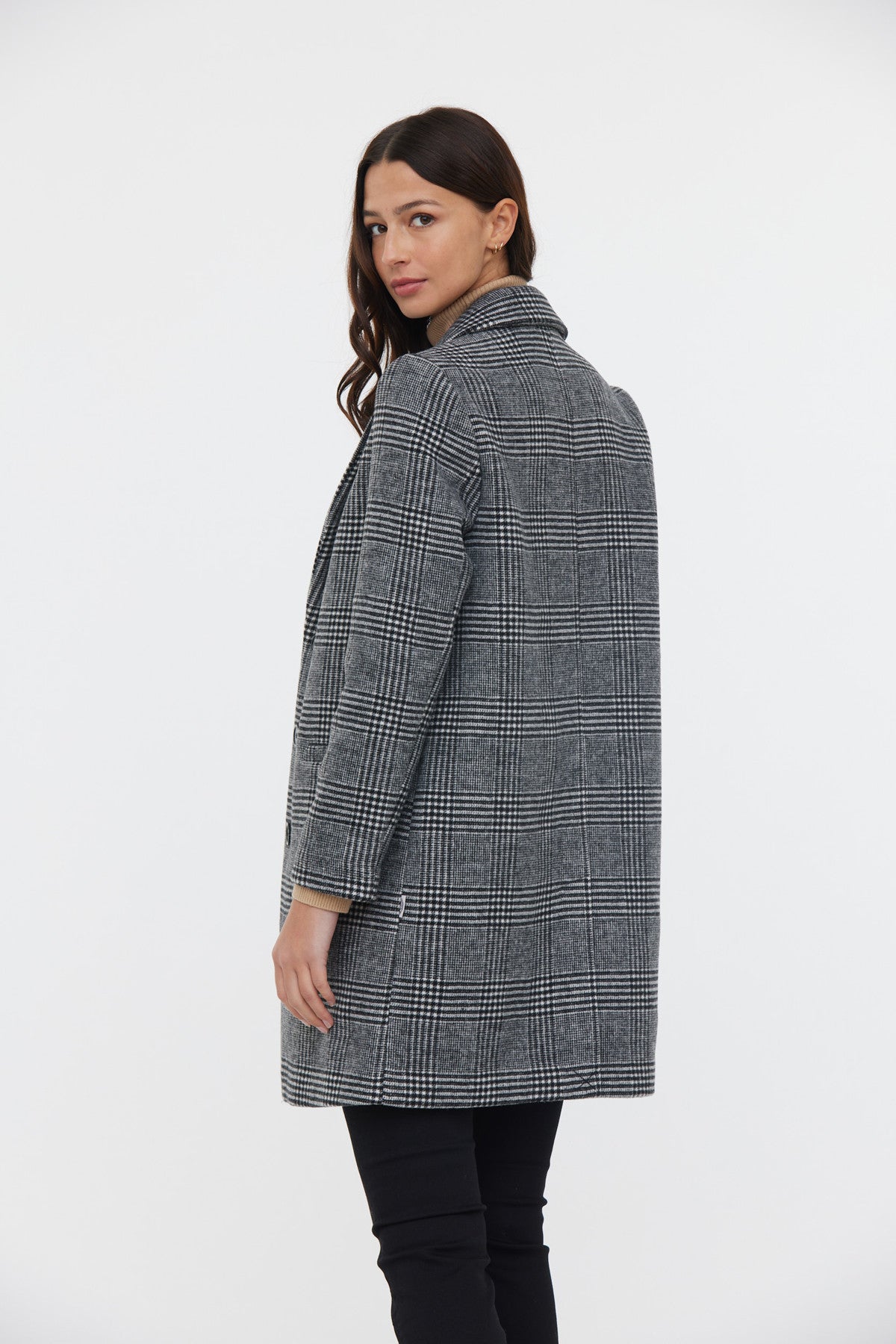 Manteau FIDA Noir / Blanc