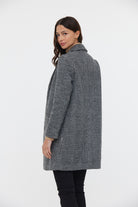Manteau FIDA Noir / Blanc