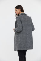 Manteau FIDA Noir / Blanc