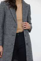 Manteau FIDA Noir / Blanc