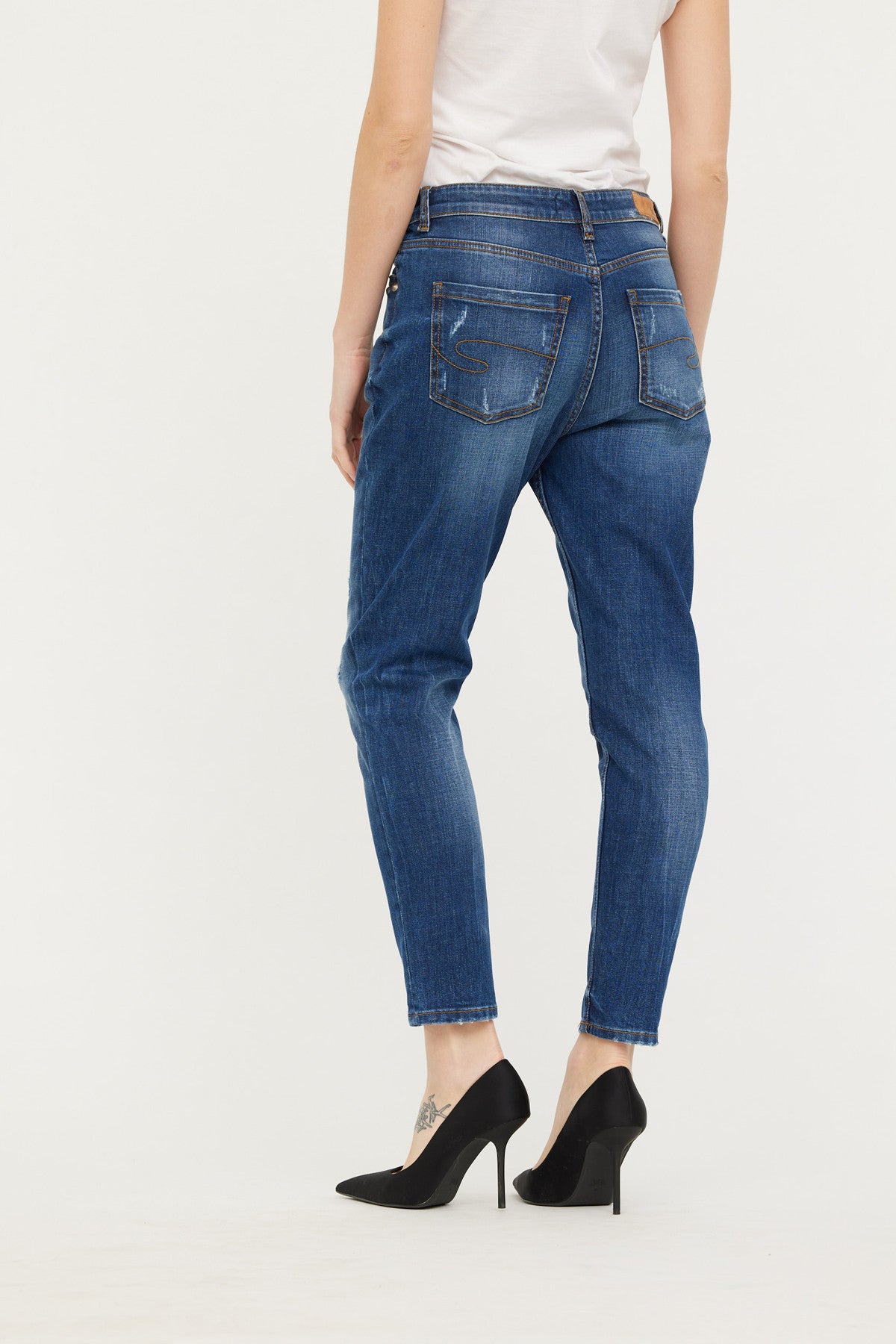 Jean JOHANA Medium Blue Destroy