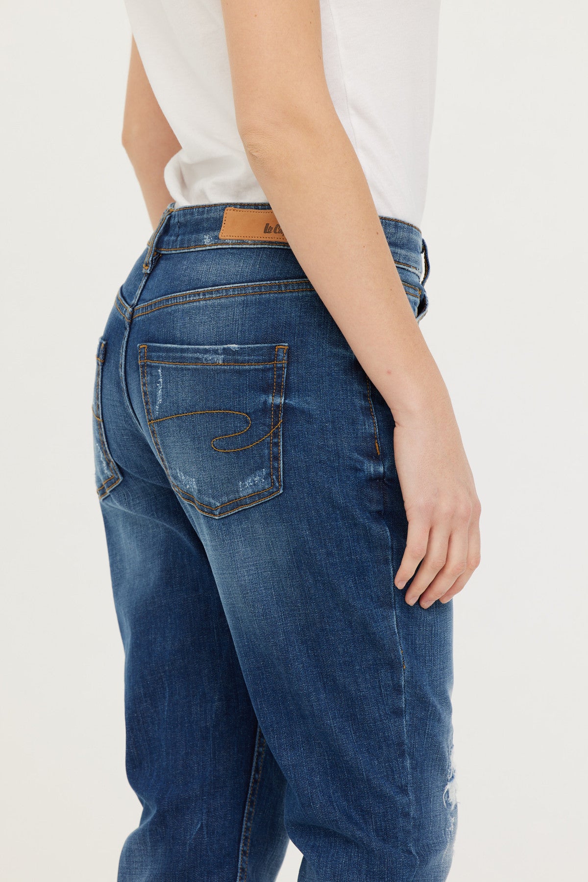 Jean JOHANA Medium Blue Destroy