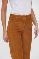 Pantalon JANELLE Tabac