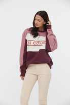 Sweatshirt ECOU Rose Nostalgique