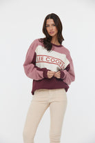 Sweatshirt ECOU Rose Nostalgique