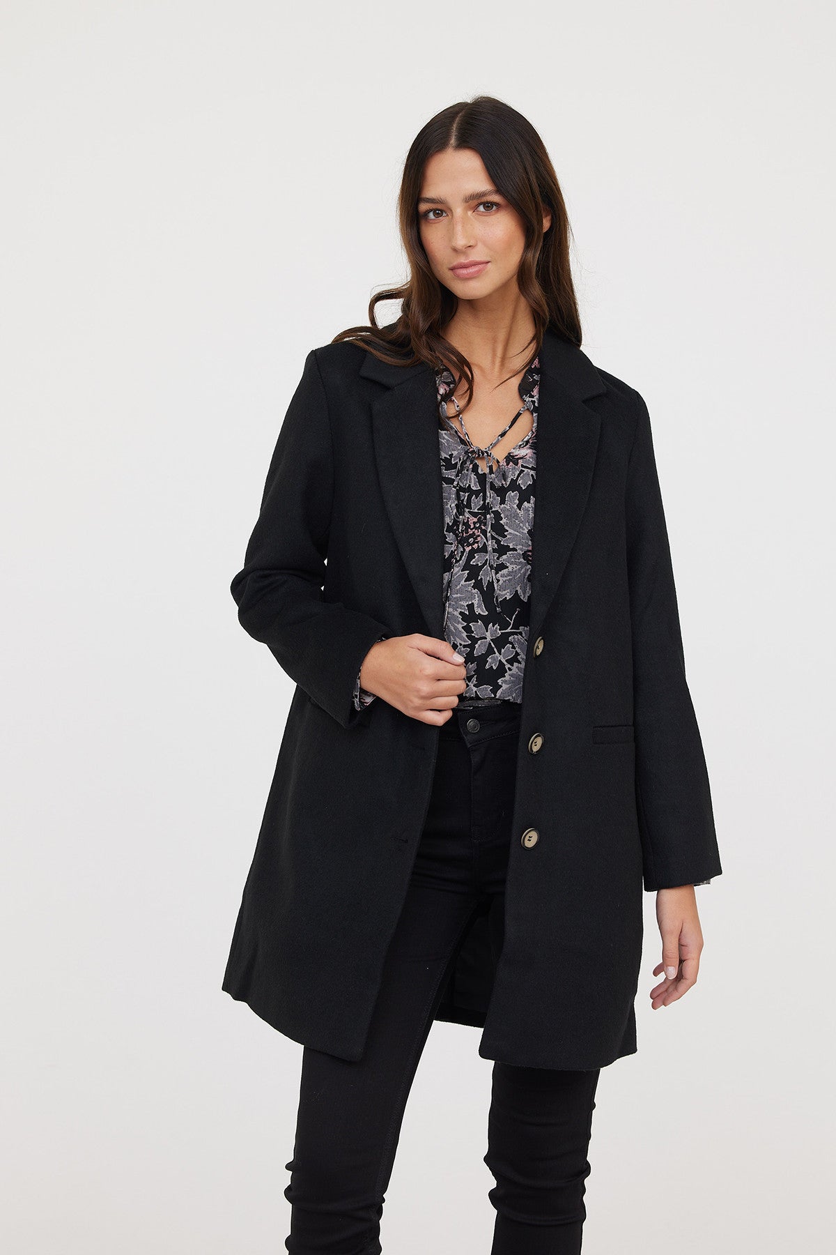 Manteau FIDA Noir