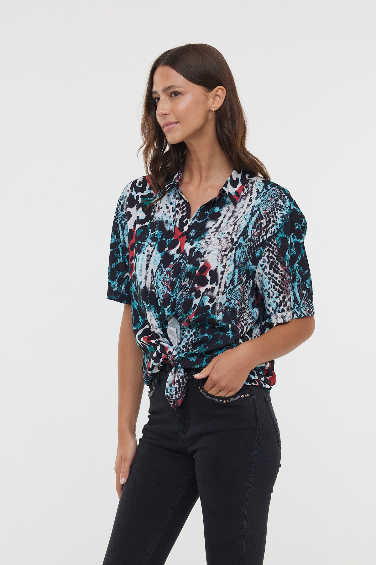 Chemise DAMA ML Optic white