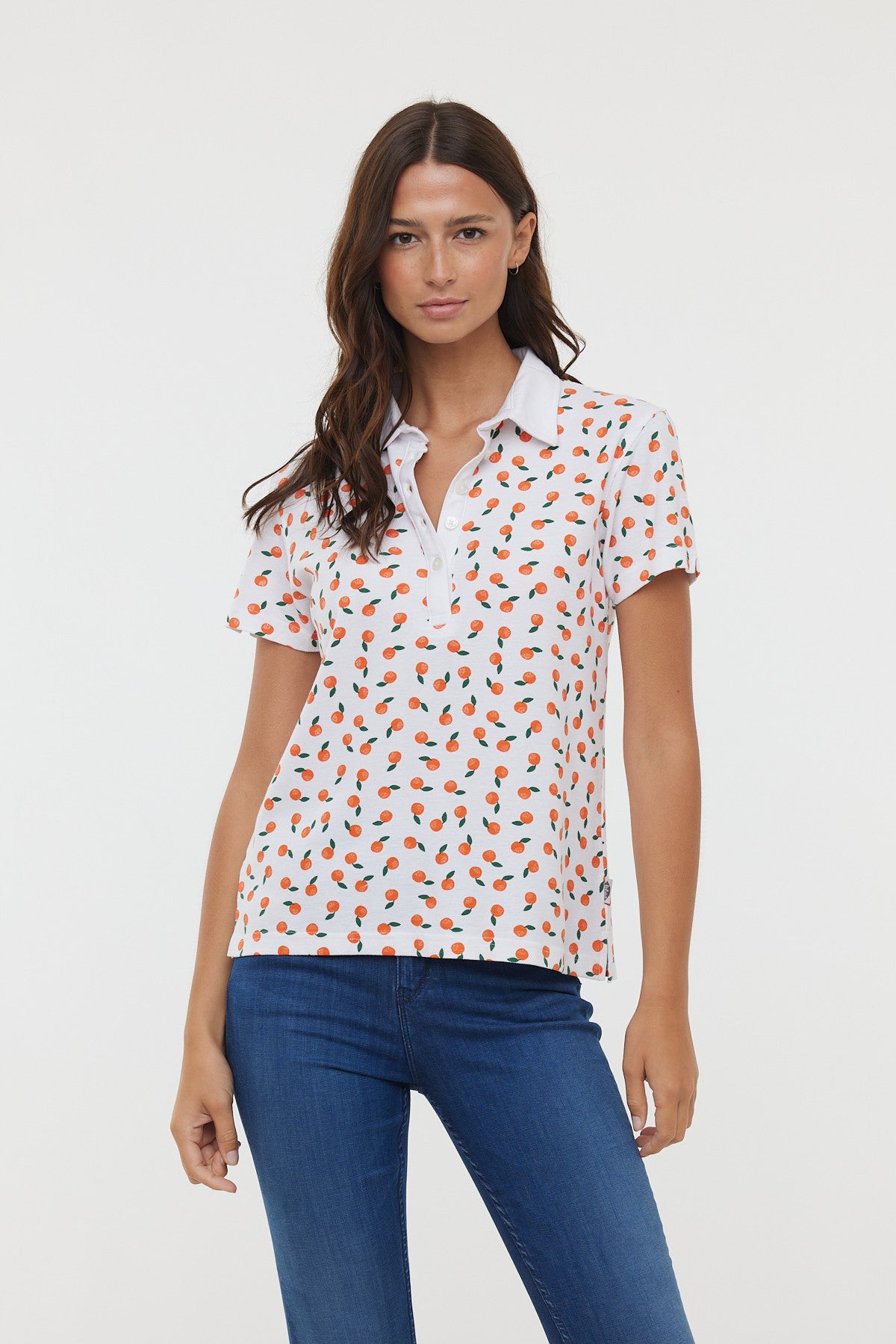 Polo BRUME MC Optic white