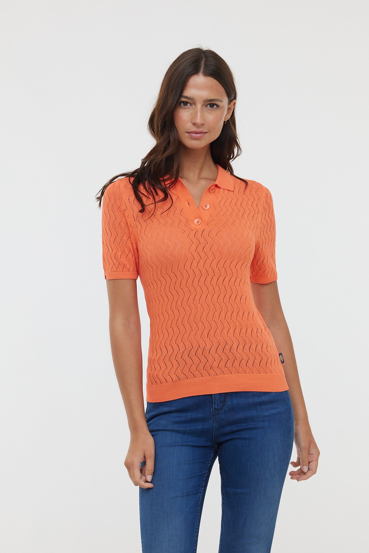 Polo BAHIA MC Peach