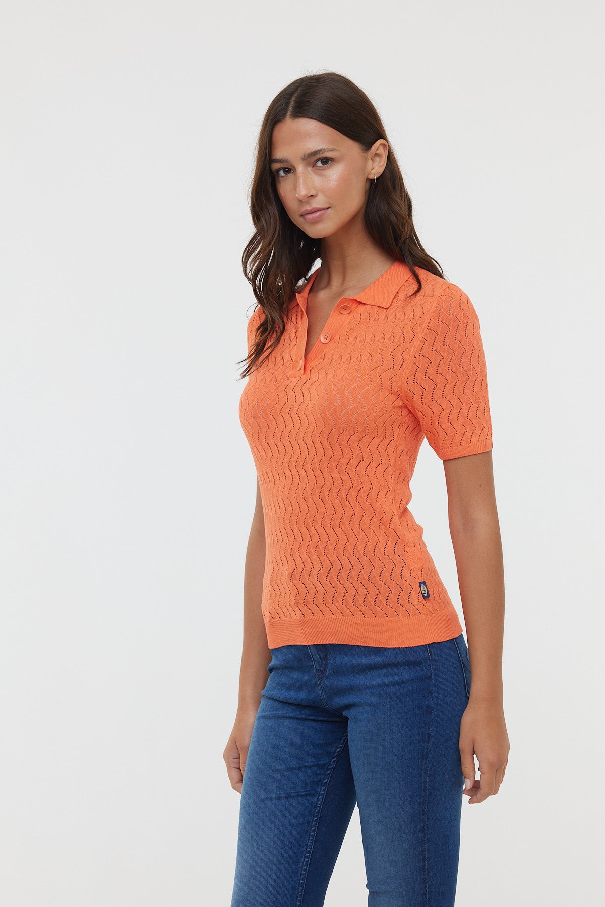 Polo BAHIA MC Peach