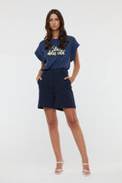 Short NYLIA Navy