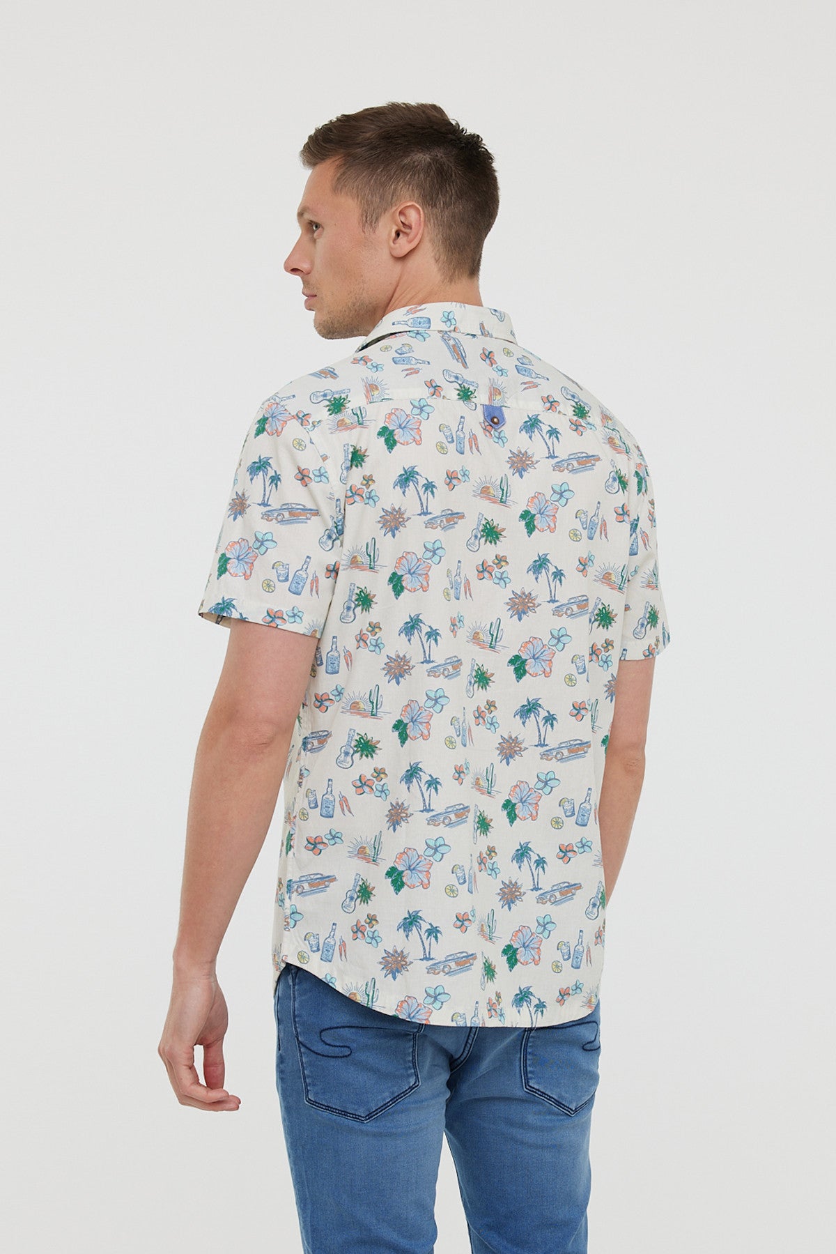 Chemises DIEGO MC Vanille