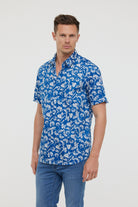 Chemises DIEZ MC Celadon blue