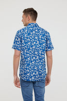 Chemises DIEZ MC Celadon blue
