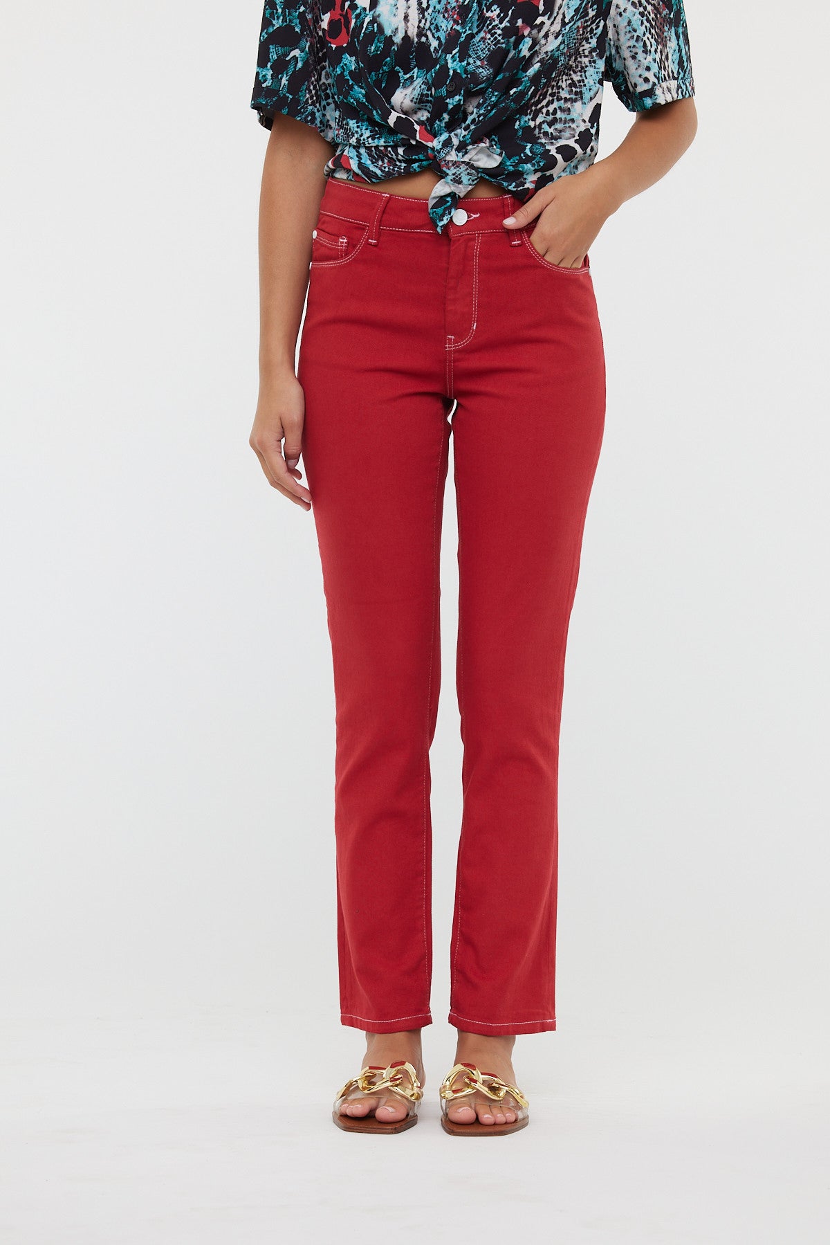 Pantalons LC161 Berry
