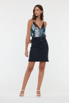 Jupe POKA Black brushed