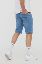 Short NANOT Light blue brushed