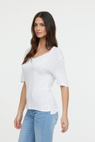 T-shirt ADOUNA M Optic white
