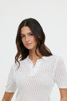 Polo BAHIA MC Optic white