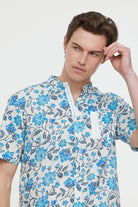 Chemises DAMYK MC Celadon blue