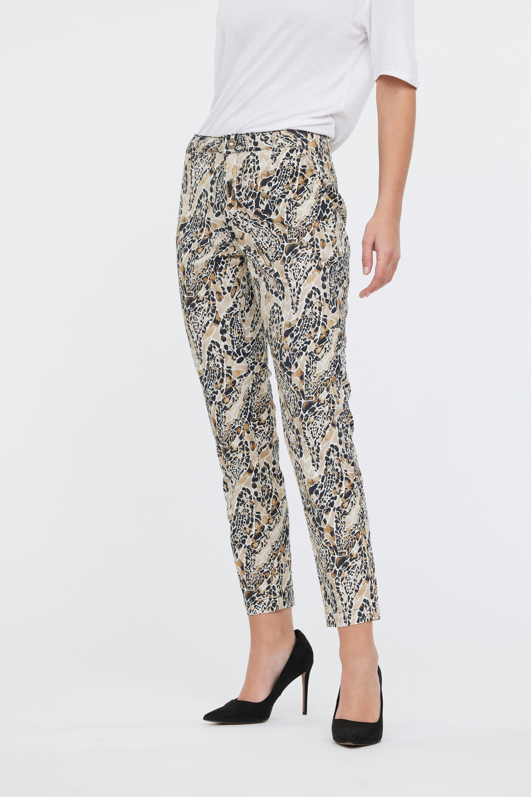 Pantalons JEMILA CR Cream
