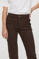 Pantalon Junelle Marron