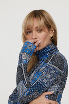 T-shirt Antia Majorelle Blue