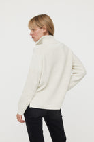 Pull col camioneur Chasia Ivory