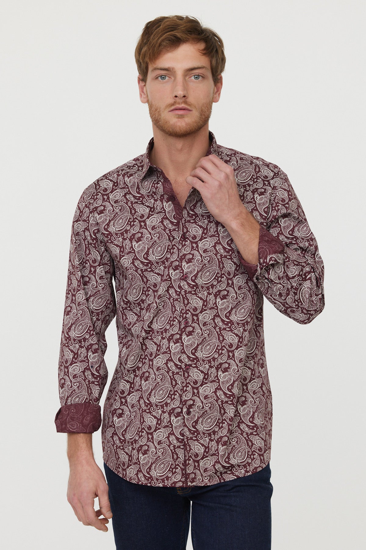 Chemise Damir Red Brick