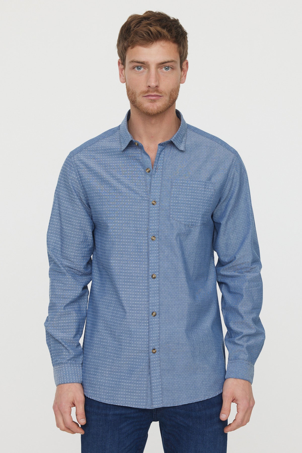 Chemise Dougo Celadon Blue