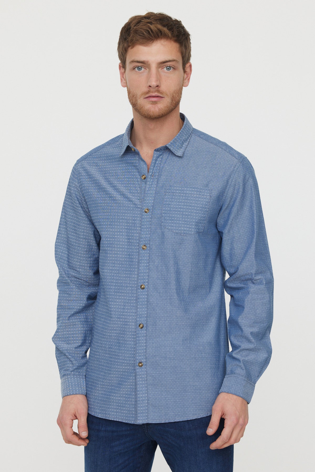 Chemise Dougo Celadon Blue
