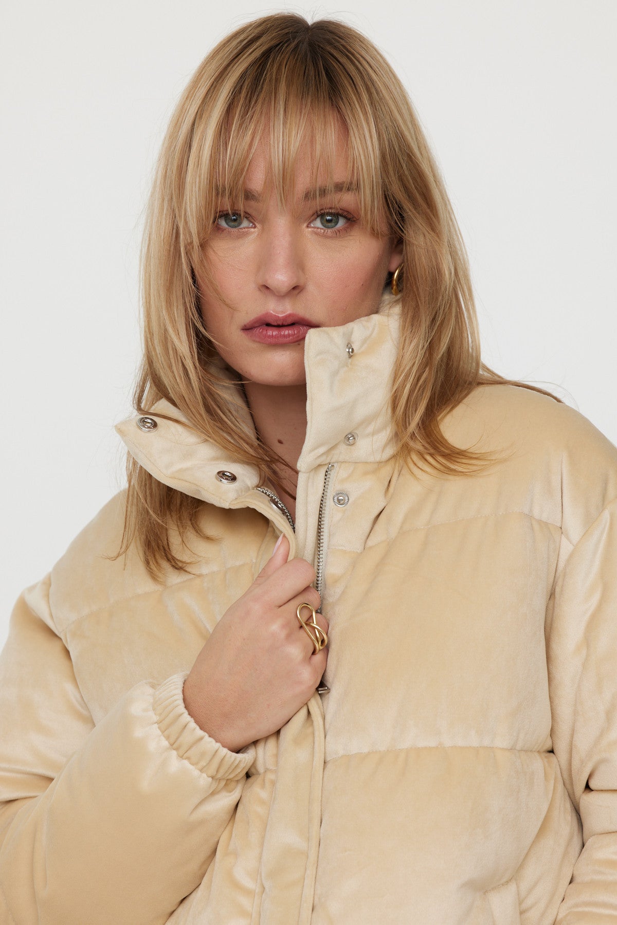 Doudoune Facina Argile Beige
