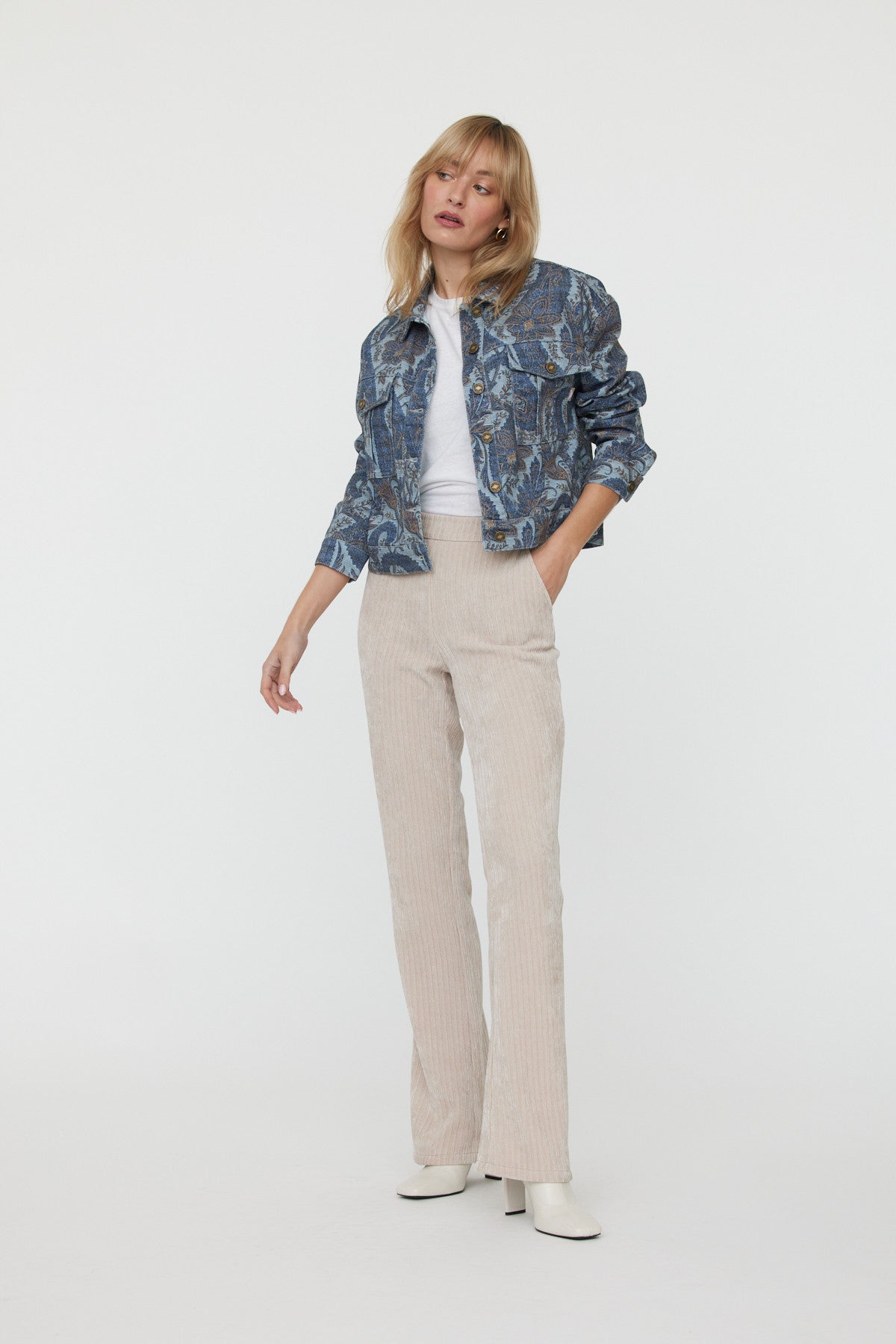 Pantalon Gulia creme