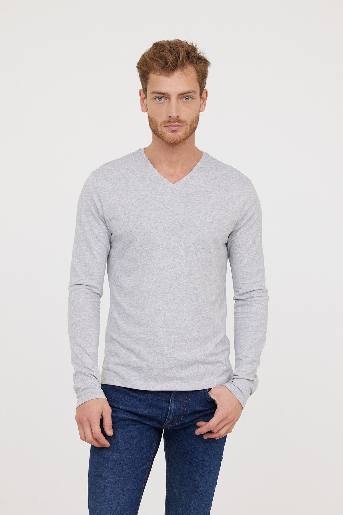 T-shirt Ajessy Gris Chiné ML