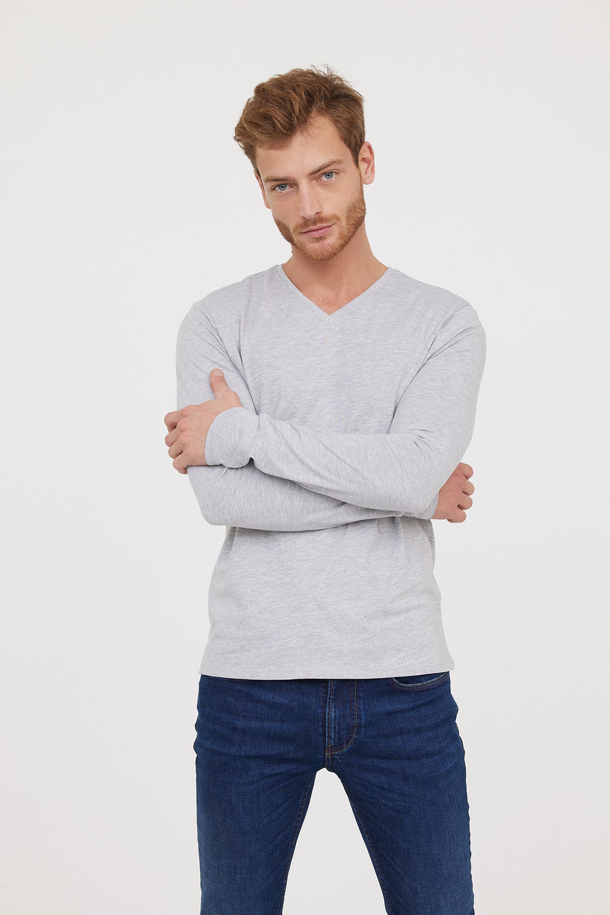 T-shirt Ajessy Gris Chiné ML
